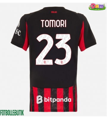 AC Milan Fikayo Tomori #23 Hemmatröja Kvinnor 2025-26 Kortärmad